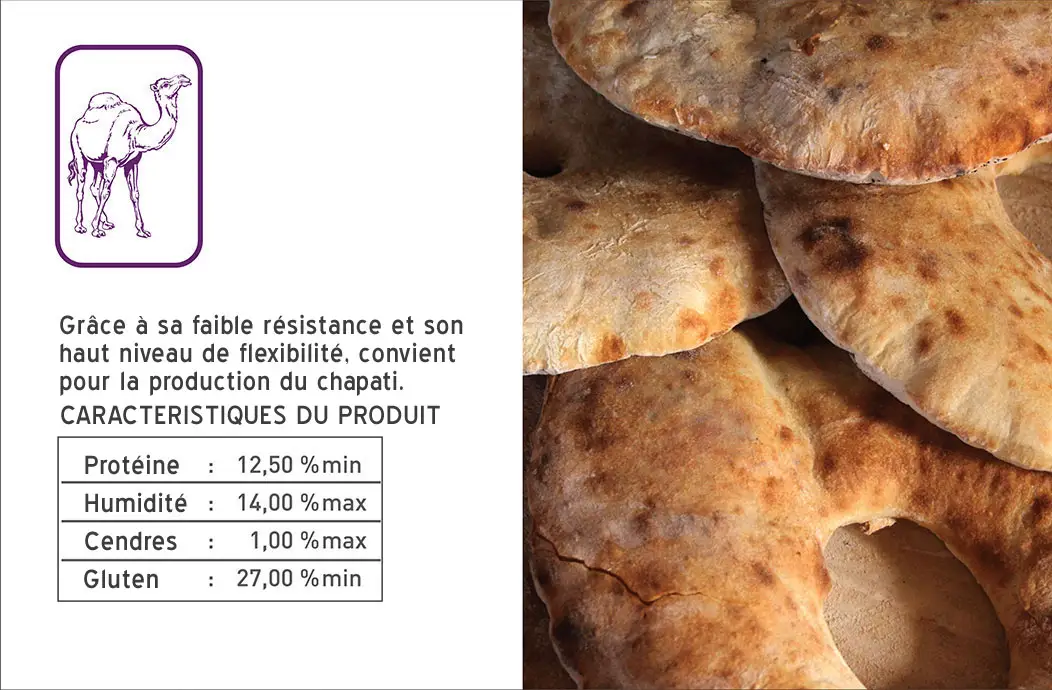 Farine de Blé pour Chapati au Tandour