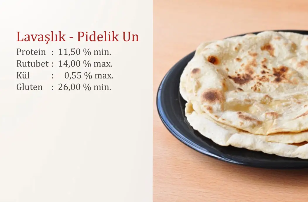 Lavaşlık Pidelik Un
